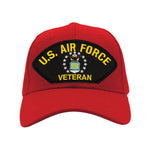 US Air Force Veteran Hat - Multiple Colors Available