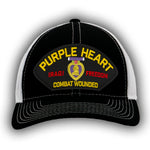Purple Heart - Iraqi Freedom Veteran Hat - Multiple Colors Available