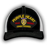 Purple Heart - Iraqi Freedom Veteran Hat - Multiple Colors Available