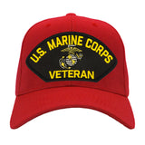 US Marine Corps Veteran Hat - Multiple Colors Available