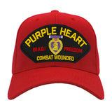 Purple Heart - Iraqi Freedom Veteran Hat - Multiple Colors Available
