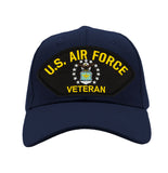 US Air Force Veteran Hat - Multiple Colors Available