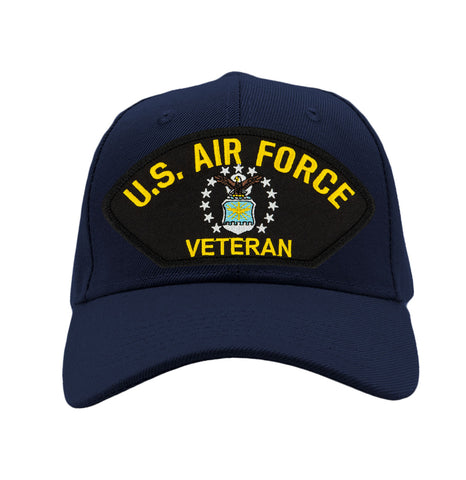 US Air Force Veteran Hat - Multiple Colors Available
