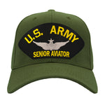 US Army Senior Aviator Hat - Multiple Colors Available